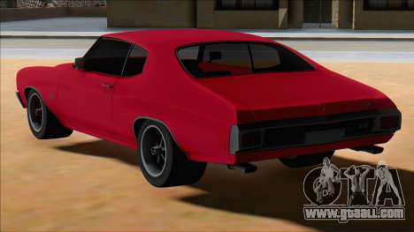 Chevrolet Chevelle SS Red for GTA San Andreas