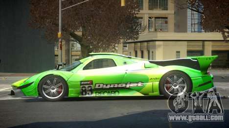 Pagani Zonda GST Racing L1 for GTA 4