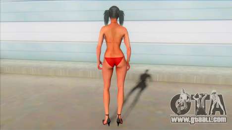 Deadpool Bikini Fan Girl Beach Hooker V1 for GTA San Andreas