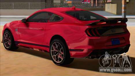 2021 Mach 1 Mustang for GTA San Andreas