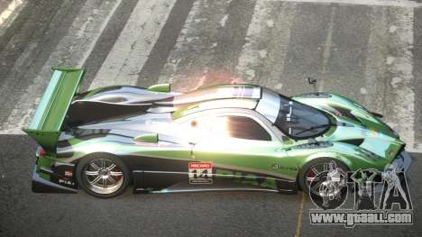 Pagani Zonda GST Racing L5 for GTA 4