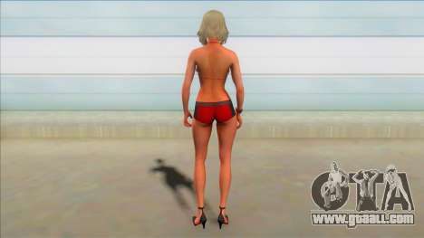 Deadpool Bikini Fan Girl Beach Hooker V7 for GTA San Andreas