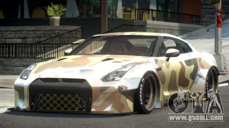 Nissan GT-R BS R35 L10 for GTA 4