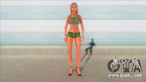 Deadpool Bikini Fan Girl Beach Hooker V6 for GTA San Andreas