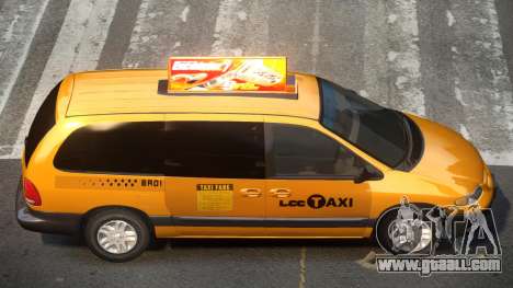 1996 Dodge Grand Caravan Taxi V1.1 for GTA 4