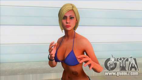 Deadpool Bikini Fan Girl Beach Hooker V10 for GTA San Andreas