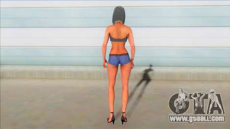 Deadpool Bikini Fan Girl Beach Hooker V5 for GTA San Andreas
