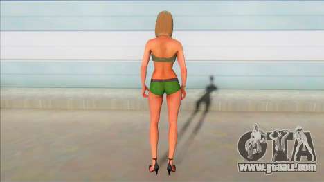 Deadpool Bikini Fan Girl Beach Hooker V6 for GTA San Andreas
