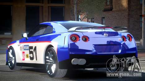 Nissan GTR PSI Drift L4 for GTA 4