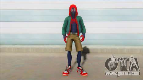 Spider-Man ITSV - Miles Jacket Suit for GTA San Andreas