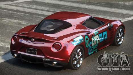 Alfa Romeo 4C L-Tuned L8 for GTA 4