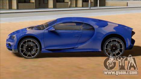Bugatti Chiron Sport Blue for GTA San Andreas
