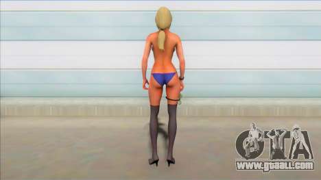 Deadpool Bikini Fan Girl Beach Hooker V14 for GTA San Andreas