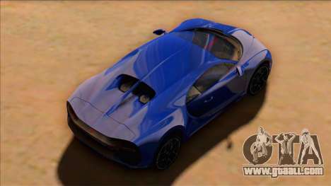 Bugatti Chiron Sport Blue for GTA San Andreas