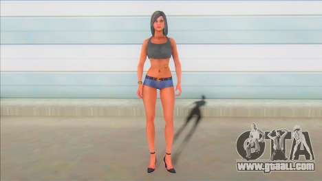 Deadpool Bikini Fan Girl Beach Hooker V5 for GTA San Andreas