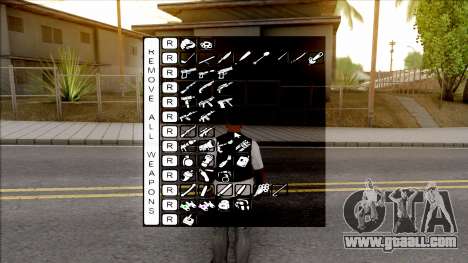 Super Fast Weapon Selector for GTA San Andreas