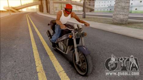 GTA V Wear Helmet Mod for GTA San Andreas