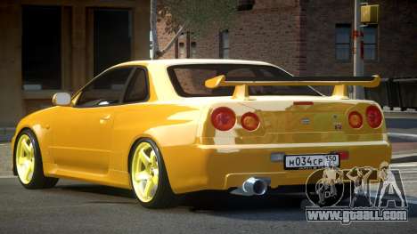 Nissan Skyline GS R34 for GTA 4