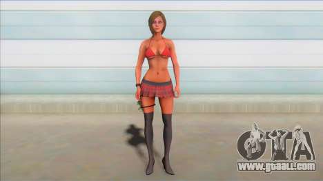 Deadpool Bikini Fan Girl Beach Hooker V9 for GTA San Andreas