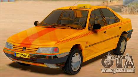 Peugeot 405 Road taxi for GTA San Andreas