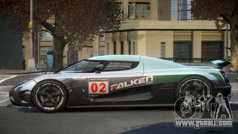 Koenigsegg Agera PSI Sport L9 for GTA 4