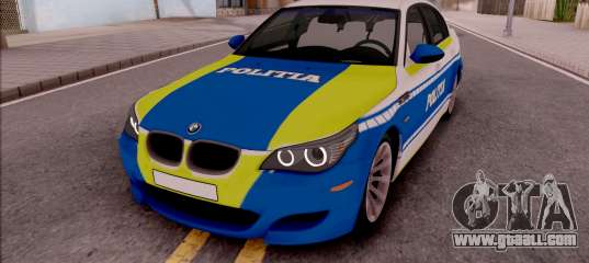 BMW M5 E60 Politia Romana Design 2020