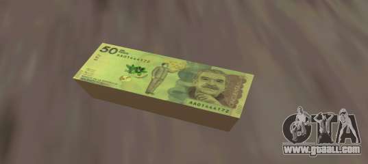 50k Colombian Pesos banknote