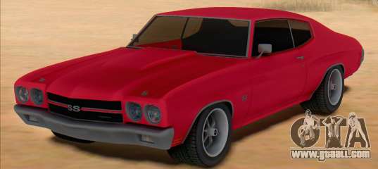 Chevrolet Chevelle SS Red