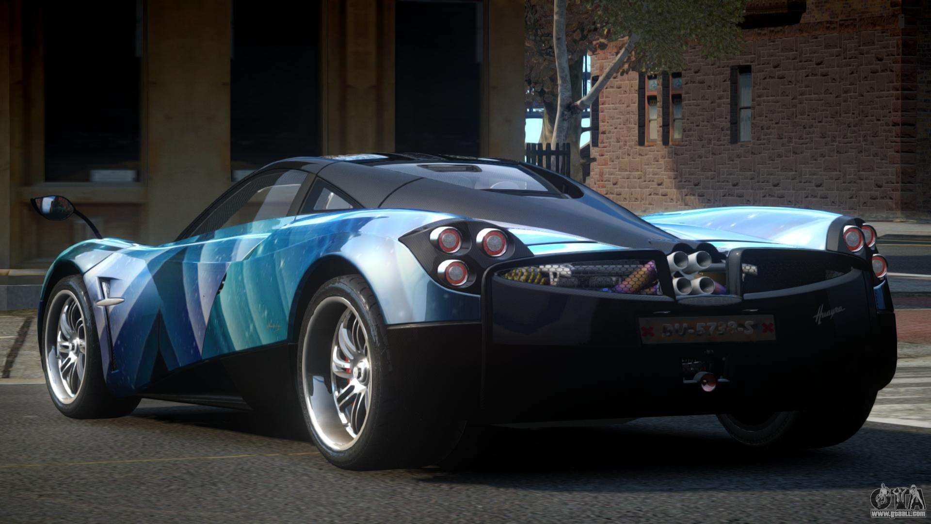 Pagani Huayra BS Racing L9 for GTA 4