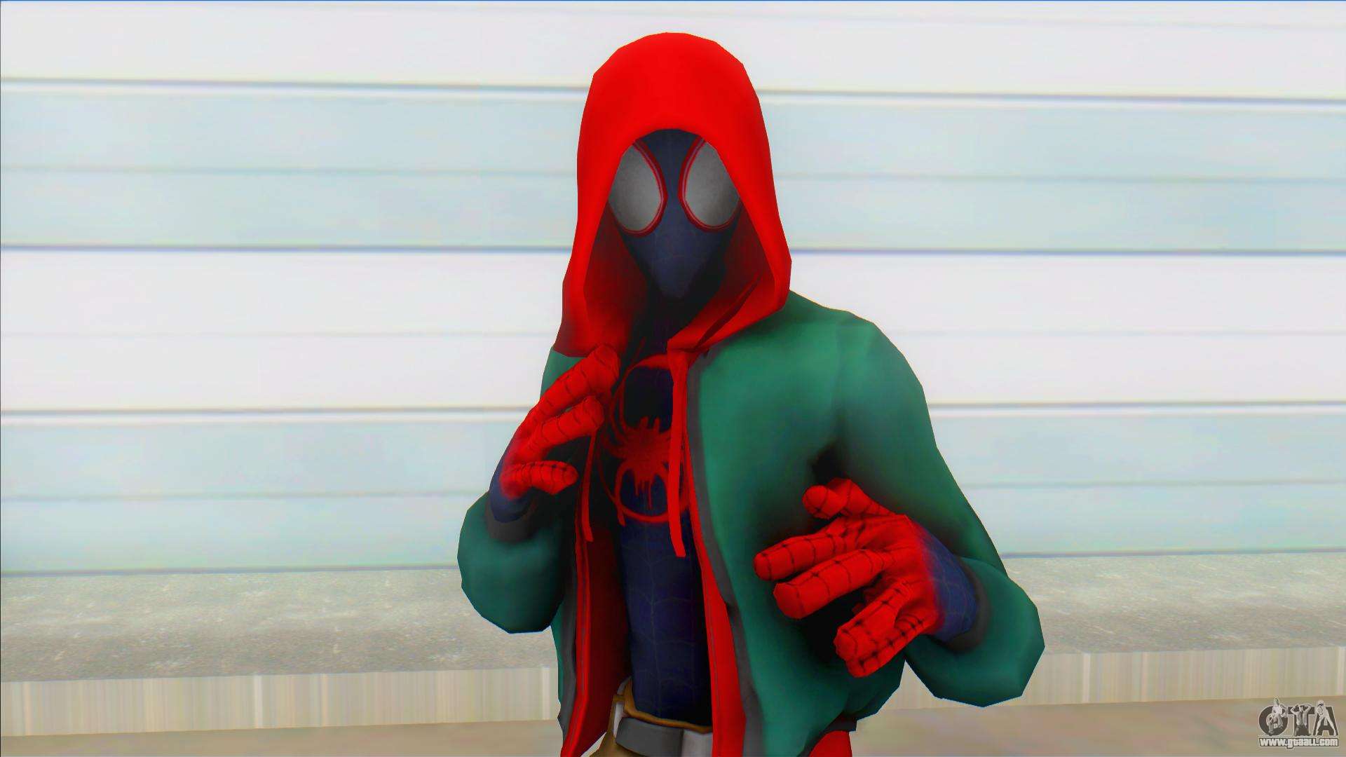 GTA San Andreas Spider-Man Undies - Marvel Spider-Man PS4 Mod