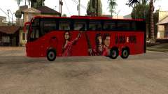 La Casa De Papel bus mod for GTA San Andreas