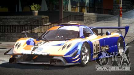 Pagani Zonda GST Racing L4 for GTA 4