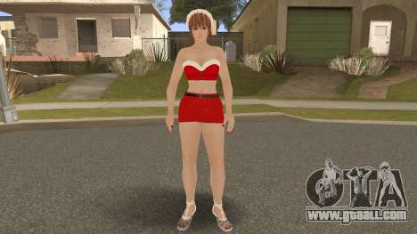 Kasumi Christmas Collection for GTA San Andreas