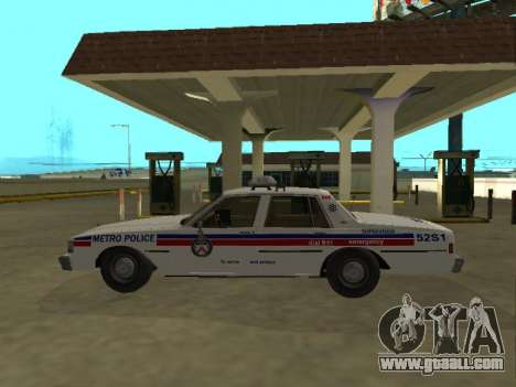 Chevrolet Caprice 1987 Toronto Metro Police for GTA San Andreas