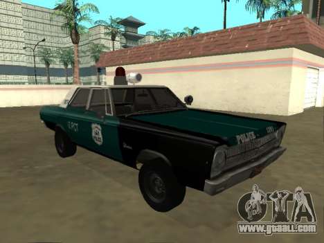 Plymouth Belvedere 4 door 1965 Old NYPD for GTA San Andreas