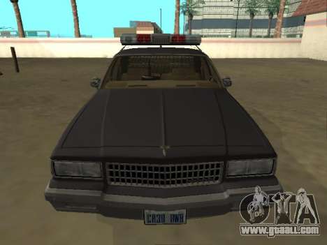 Chevrolet Caprice 1987 NYPD Auxiliary for GTA San Andreas
