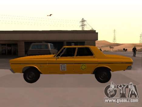 Plymouth Belvedere 4 doors 1965 Taxi for GTA San Andreas