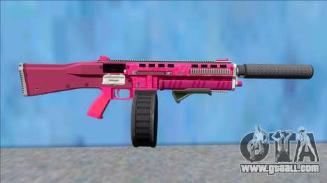 GTA V Vom Feuer Assault Shotgun Pink V3 for GTA San Andreas