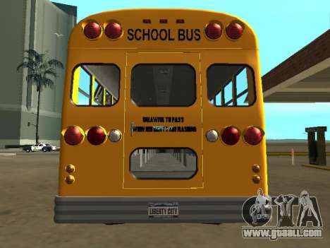 GMC C-70 1970 School Bus for GTA San Andreas