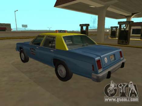 Ford LTD Crown Victoria taxi Downtown Cab Co for GTA San Andreas