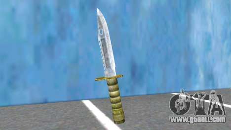 Combat Knife RE2R And RE3R for GTA San Andreas