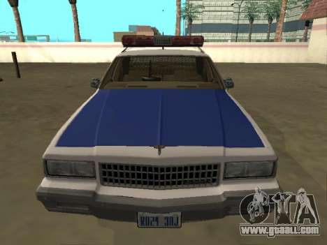 Chevrolet Caprice 1987 NYPD Transit Police for GTA San Andreas