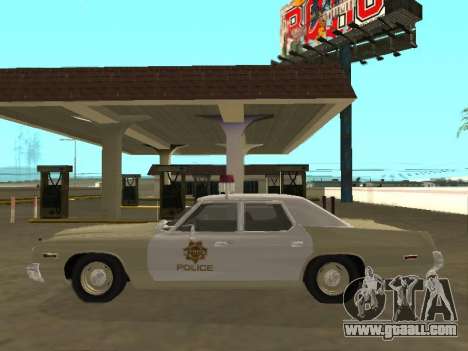 Dodge Monaco 1974 Las Vegas Metro Police for GTA San Andreas
