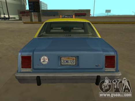 Ford LTD Crown Victoria taxi Downtown Cab Co for GTA San Andreas