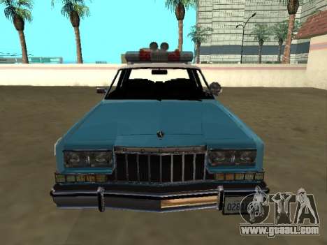 Dodge Diplomat 1987 New York Police Dept for GTA San Andreas