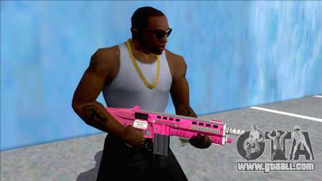 GTA V Vom Feuer Assault Shotgun Pink V10 for GTA San Andreas