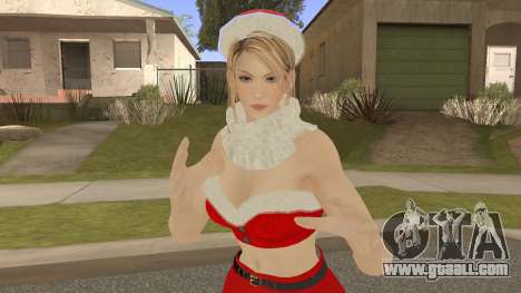 Sarah Brayan Berry Burberry Christmas Special V2 for GTA San Andreas