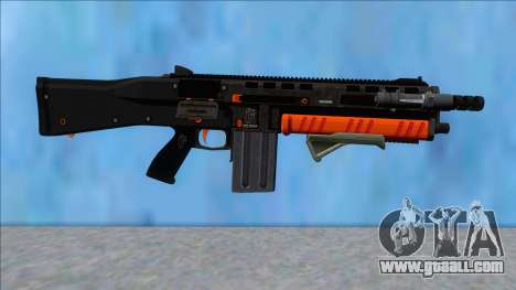 GTA V Vom Feuer Assault Shotgun Orange V6 for GTA San Andreas