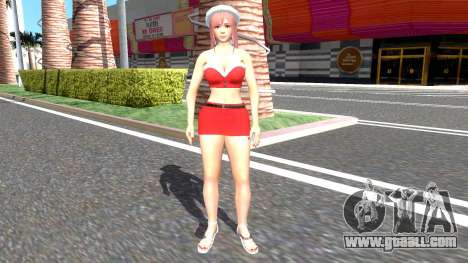 Honoka Christmas Collection for GTA San Andreas