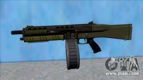 GTA V Vom Feuer Assault Shotgun Green V11 for GTA San Andreas